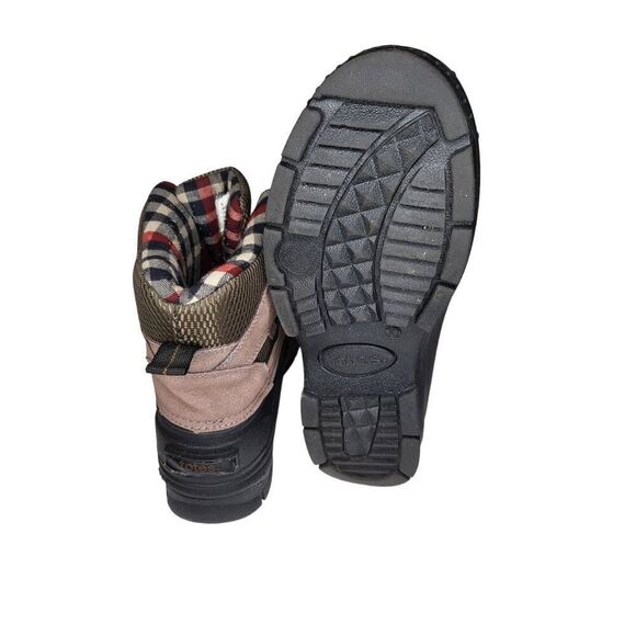 Totes Boots Women Sz 10‎ 36881 All Weather Waterproof Straps Rubber Winter - Picture 4 of 7